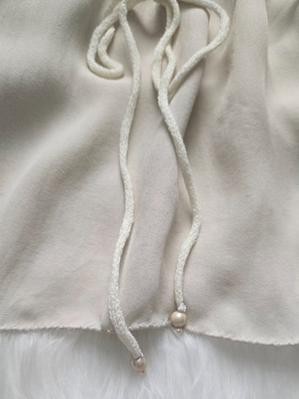 Matthew Williamson Cream Beaded Embellished Tank Top Size Small - Picture 6 of 14